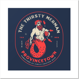 The Thirsty Merman Provincetown, Massachusetts Posters and Art